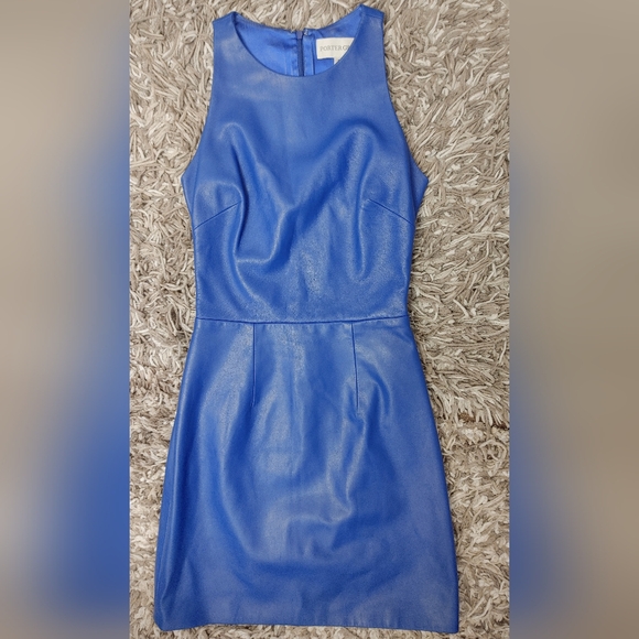 Porter Gray Leather Dress - www.desnorhaar.be Porter Gray Leather Dress - www.desnorhaar.be